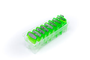 Transparent Series - Green Premium Guard Comb Set