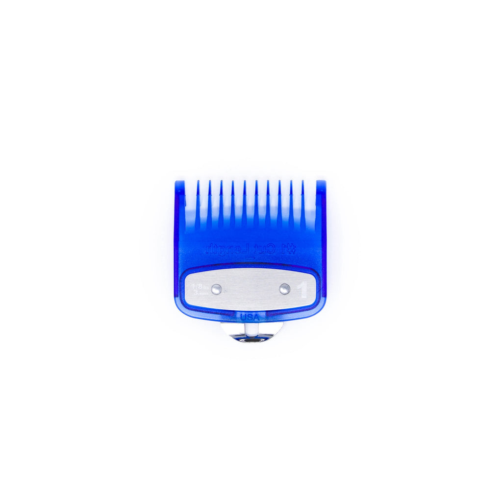 Transparent Series - Blue Premium Guard Comb Set - ShopKeep Supply