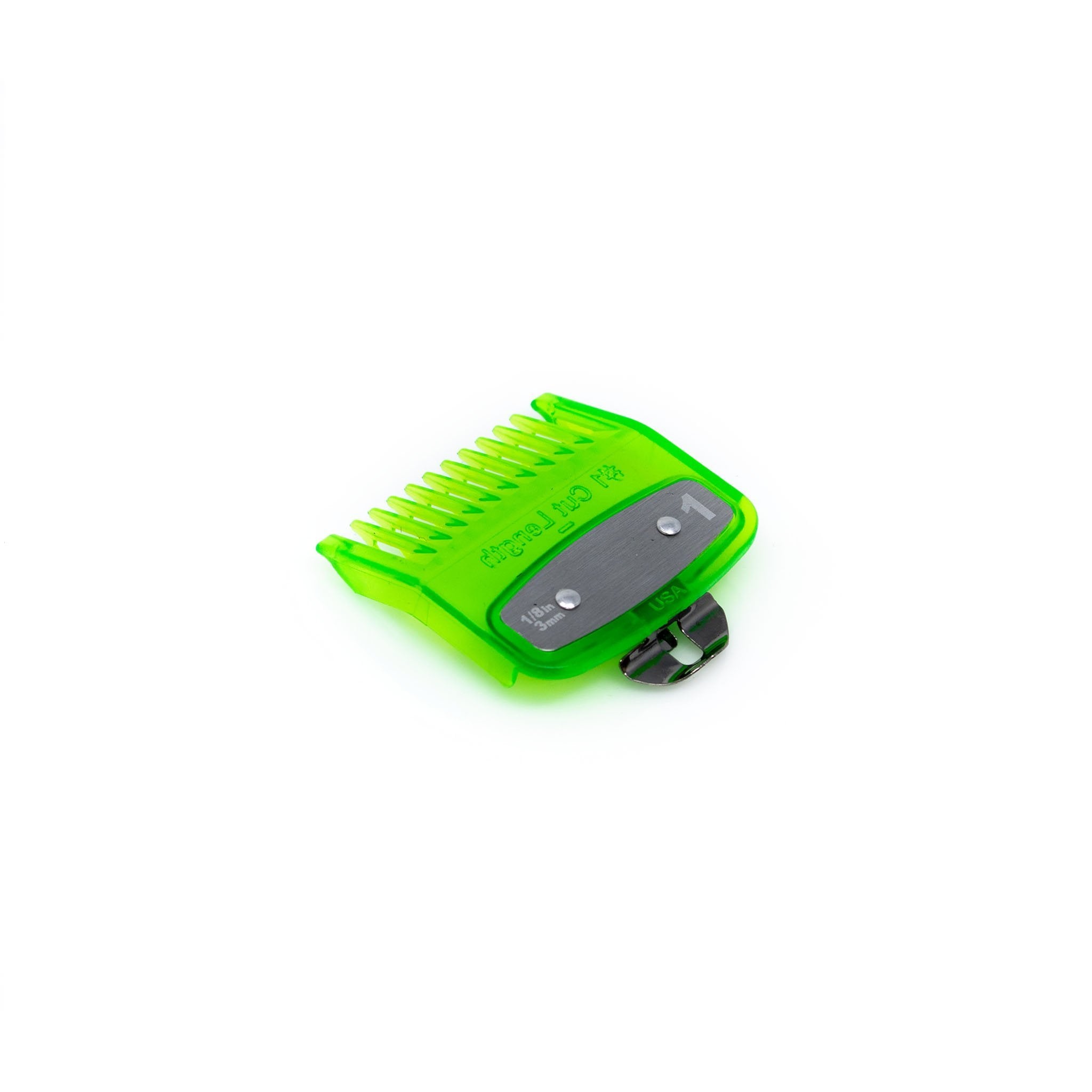 Transparent Series - Green Premium Guard Comb Set - ShopKeep Supply